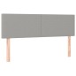 vidaXL Cama box spring con colchón tela gris claro 140x200 cm vidaXL Cama box spring con colchón tela gris claro 140x200 cm