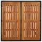 vidaXL Set comedor de jardín 3 pzas con cojines ratán sintético negro vidaXL Set comedor de jardín 3 pzas con cojines ratán sintético negro