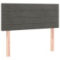 vidaXL Cama box spring colchón y LED terciopelo gris oscuro 80x200 cm vidaXL Cama box spring colchón y LED terciopelo gris oscuro 80x200 cm