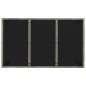 vidaXL Set comedor jardín 7 pzas y cojines ratán sintético gris vidaXL Set comedor jardín 7 pzas y cojines ratán sintético gris