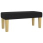 vidaXL Cama box spring con colchón tela negro 80x200 cm vidaXL Cama box spring con colchón tela negro 80x200 cm