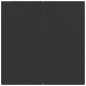 vidaXL Set comedor jardín 3 pzas y cojines ratán sintético negro gris vidaXL Set comedor jardín 3 pzas y cojines ratán sintético negro gris