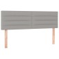 vidaXL Cama box spring con colchón tela gris claro 140x200 cm vidaXL Cama box spring con colchón tela gris claro 140x200 cm