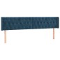 vidaXL Cama box spring con colchón terciopelo azul oscuro 180x200 cm vidaXL Cama box spring con colchón terciopelo azul oscuro 180x200 cm