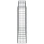 vidaXL Cestas gaviones 30 uds forma de arco hierro 200x50x160/180 cm vidaXL Cestas gaviones 30 uds forma de arco hierro 200x50x160/180 cm