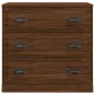 vidaXL Aparadores 2 piezas madera contrachapada marrón roble vidaXL Aparadores 2 piezas madera contrachapada marrón roble