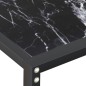 vidaXL Mesa consola vidrio templado mármol negro 160x35x75,5 cm vidaXL Mesa consola vidrio templado mármol negro 160x35x75,5 cm