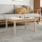 vidaXL Mesa de centro de madera maciza de pino 80x50x40 cm vidaXL Mesa de centro de madera maciza de pino 80x50x40 cm