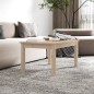 vidaXL Mesa de centro de madera maciza de pino 80x50x40 cm vidaXL Mesa de centro de madera maciza de pino 80x50x40 cm