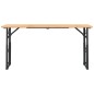 vidaXL Mesa plegable de bar madera maciza abeto 170x50x75/105 cm vidaXL Mesa plegable de bar madera maciza abeto 170x50x75/105 cm