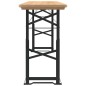 vidaXL Mesa plegable de bar madera maciza abeto 170x50x75/105 cm vidaXL Mesa plegable de bar madera maciza abeto 170x50x75/105 cm