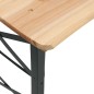 vidaXL Mesa plegable de bar madera maciza abeto 170x50x75/105 cm vidaXL Mesa plegable de bar madera maciza abeto 170x50x75/105 cm