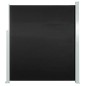 vidaXL Toldo lateral retráctil 160x500 cm negro