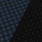 vidaXL Cubierta solar de piscina de PE flotante negro y azul 400x200cm vidaXL Cubierta solar de piscina de PE flotante negro y azul 400x200cm