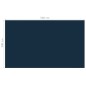 vidaXL Cubierta solar de piscina de PE flotante negro y azul 500x300cm vidaXL Cubierta solar de piscina de PE flotante negro y azul 500x300cm