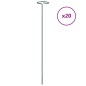 vidaXL Tutores para plantas 20 unidades acero verde oscuro 40 cm vidaXL Tutores para plantas 20 unidades acero verde oscuro 40 cm