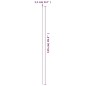 vidaXL Tutores para plantas de jardín 30 unidades acero verde 115 cm vidaXL Tutores para plantas de jardín 30 unidades acero verde 115 cm