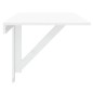 vidaXL Mesa de pared plegable contrachapada blanco brillo 100x60x56 cm vidaXL Mesa de pared plegable contrachapada blanco brillo 100x60x56 cm