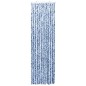 vidaXL Cortina mosquitera azul y blanco chenilla 120x220 cm vidaXL Cortina mosquitera azul y blanco chenilla 120x220 cm