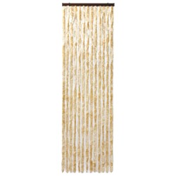 vidaXL Cortina mosquitera beige chenilla 120x220 cm