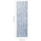 vidaXL Cortina mosquitera plateado chenilla 120x220 cm vidaXL Cortina mosquitera plateado chenilla 120x220 cm