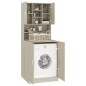 vidaXL Mueble de lavadora roble Sonoma vidaXL Mueble de lavadora roble Sonoma