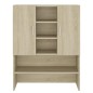 vidaXL Mueble de lavadora roble Sonoma vidaXL Mueble de lavadora roble Sonoma