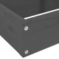 vidaXL Jardinera de 4 niveles madera maciza de pino gris 80,5x79x36 cm vidaXL Jardinera de 4 niveles madera maciza de pino gris 80,5x79x36 cm