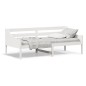 vidaXL Sofá cama madera maciza de pino blanco 90x200 cm vidaXL Sofá cama madera maciza de pino blanco 90x200 cm