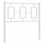 vidaXL Cabecero de metal blanco 90 cm vidaXL Cabecero de metal blanco 90 cm