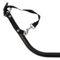vidaXL Remolque para bicicletas hierro y tela Oxford negro vidaXL Remolque para bicicletas hierro y tela Oxford negro