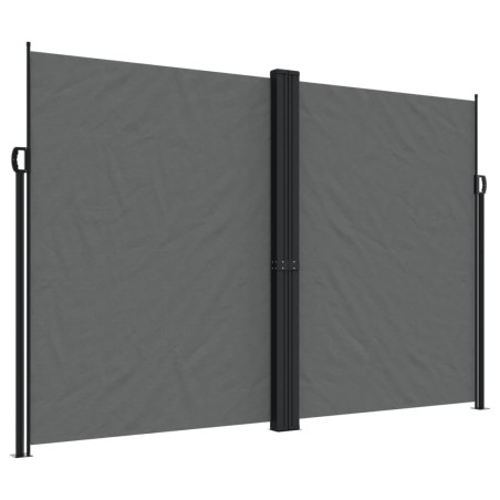 vidaXL Toldo lateral retráctil antracita 220x1000 cm