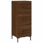 vidaXL Aparador alto madera contrachapada roble marrón 34,5x34x180 cm vidaXL Aparador alto madera contrachapada roble marrón 34,5x34x180 cm