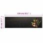 vidaXL Alfombra de cocina lavable terciopelo dibujo especias 45x150 cm vidaXL Alfombra de cocina lavable terciopelo dibujo especias 45x150 cm