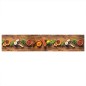 vidaXL Alfombra de cocina lavable terciopelo dibujo especias 60x300 cm