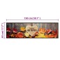 vidaXL Alfombra de cocina lavable terciopelo Autumn 45x150cm vidaXL Alfombra de cocina lavable terciopelo Autumn 45x150cm