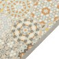 vidaXL Alfombra de cocina lavable terciopelo hexágonos pastel 60x180cm vidaXL Alfombra de cocina lavable terciopelo hexágonos pastel 60x180cm