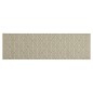 vidaXL Alfombra de cocina lavable terciopelo hojas 45x150 cm