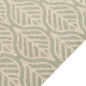 vidaXL Alfombra de cocina lavable terciopelo hojas 45x150 cm