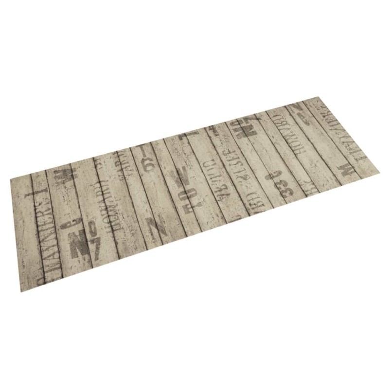 vidaXL Alfombra de cocina lavable terciopelo estampado valla 60x180 cm vidaXL Alfombra de cocina lavable terciopelo estampado valla 60x180 cm