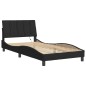 vidaXL Estructura de cama con luces LED terciopelo negro 100x200 cm vidaXL Estructura de cama con luces LED terciopelo negro 100x200 cm