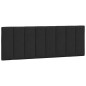vidaXL Estructura de cama con luces LED terciopelo negro 120x200 cm
