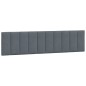 vidaXL Estructura cama con luces LED terciopelo gris oscuro 200x200 cm vidaXL Estructura cama con luces LED terciopelo gris oscuro 200x200 cm