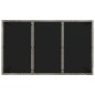 vidaXL Set comedor de jardín 5 piezas con cojines ratán sintético gris vidaXL Set comedor de jardín 5 piezas con cojines ratán sintético gris