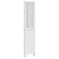 vidaXL Biombo separador de 3 paneles madera maciza Paulownia blanco vidaXL Biombo separador de 3 paneles madera maciza Paulownia blanco