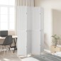 vidaXL Biombo separador de 4 paneles madera maciza Paulownia blanco vidaXL Biombo separador de 4 paneles madera maciza Paulownia blanco