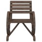 vidaXL Sillas de jardín 2 uds madera maciza de abeto 58x58x78,5 cm vidaXL Sillas de jardín 2 uds madera maciza de abeto 58x58x78,5 cm