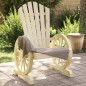 vidaXL Sillones de jardín Adirondack 2 uds madera maciza de abeto vidaXL Sillones de jardín Adirondack 2 uds madera maciza de abeto