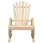 vidaXL Sillones de jardín Adirondack 2 uds madera maciza de abeto vidaXL Sillones de jardín Adirondack 2 uds madera maciza de abeto