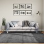 vidaXL Alfombra de pelo corto OVIEDO gris antracita 200x200 cm vidaXL Alfombra de pelo corto OVIEDO gris antracita 200x200 cm